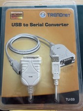 NEW TRENDnet TU-S9 USB to Serial Converter USB 1.1 to RS-232