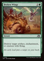 Broken Wings 156/568 Aetherdrift - Common Instant MTG