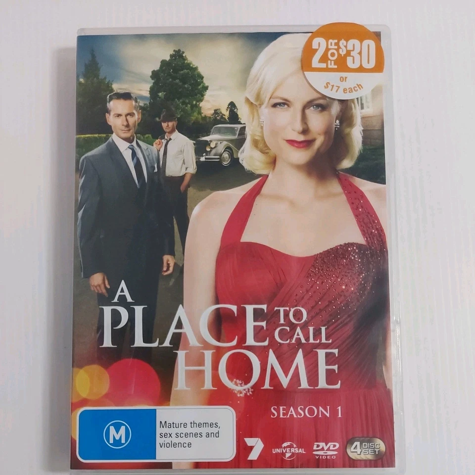 DVD Drama A Place to Call Home Seasons 1–5 Box Set Foxtel Region 2 4 PAL Austral - Image 4 of 4