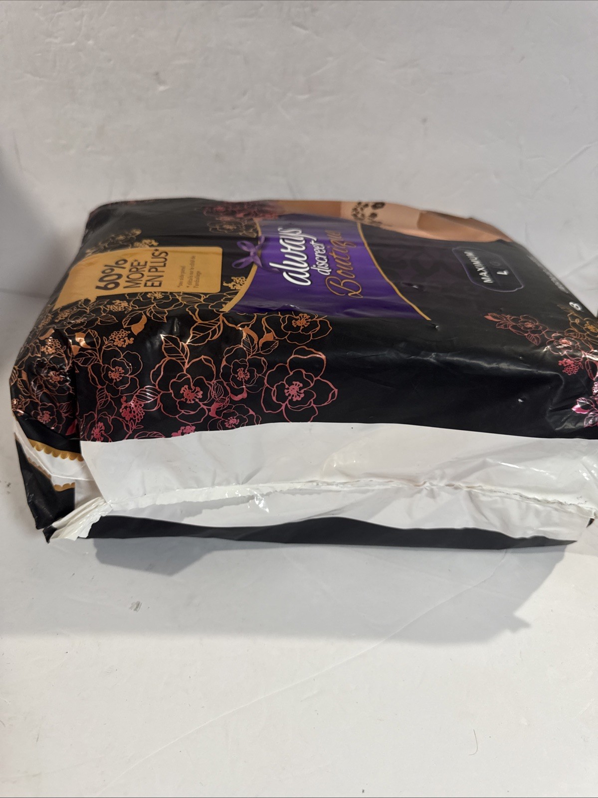 Always Discreet Boutique Incontinence Postpartum Underwear Max size L 18 Count