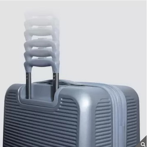 American Tourister Tranquil Hardside 3-Piece 28" 24" 20" Luggage Set in Gray - Picture 4 of 6