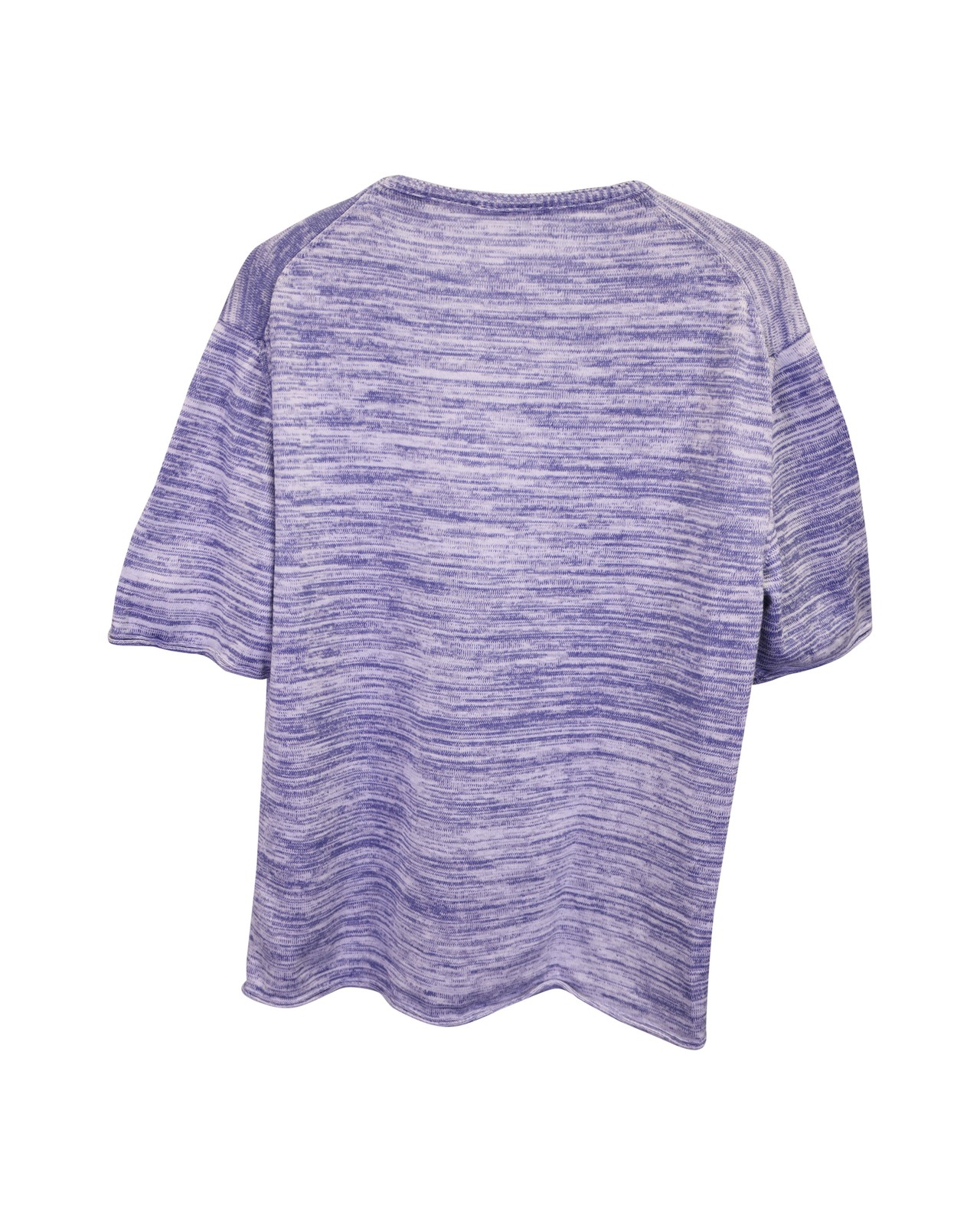 ALTRA T shirt Mr. P a righe in cotone uomo blu chiaro S