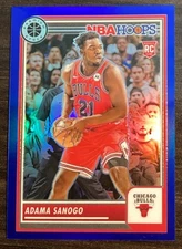 2023-24 Panini NBA Hoops Premium Stock #47 Adama Sanogo Blue Prizm /120