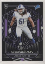 2019 Panini Obsidian Rookies Electric Etch Purple 12/75 Jahlani Tavai #196 x5u
