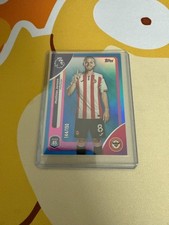 Topps Premier League Mathias Jensen Parallel Numbered /150