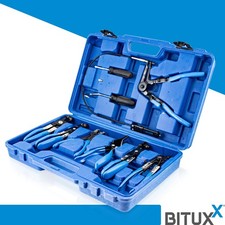 11tlg Schlauchklemmenzangen Set Schlauchschellenzange Schlauchschelle BITUXX