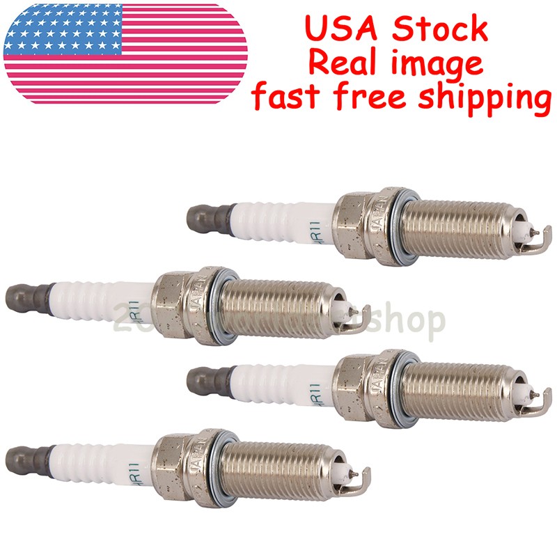 90919-01275 9091901253 Spark Plugs SC16HR11 4pcs fit Toyota Corolla Scion Prius 