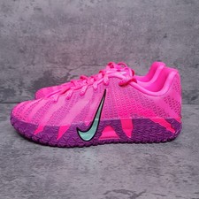 NIKE Ja 3 'Max Volume' Hyper Pink Basketball Shoes GS 4.5 Y Womens 6 Purple