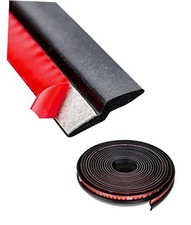 YAKEFLY Z-Shape Automotive Weather Seal, 13Ft Car Windshield  Door Seal, Self