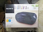 New Vintage Sony CFD-S50 Boombox CD Player Cassette AM/FM Radio Sealed Box