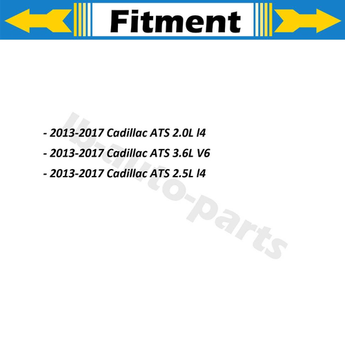 FRONT Wheel Hub Bearing Assembly For CADILLAC ATS 2013-2016 4WD