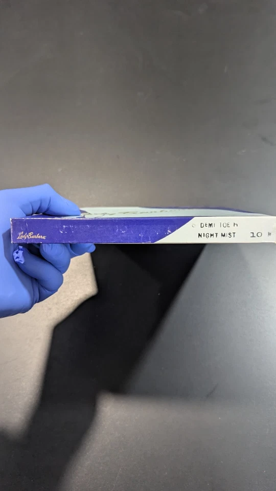 Medias de nailon vintage Lady Barbara - "Night Mist" - 10M - 3 pares  Foto 3 de 3