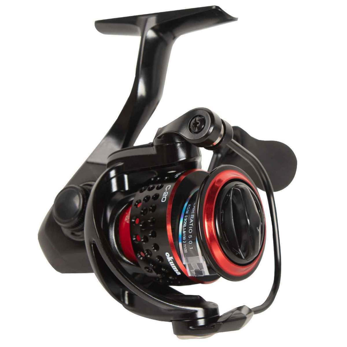 Okuma~Ceymar C-65~Spinning Reel~Black/Red~FREE Shipping | eBay