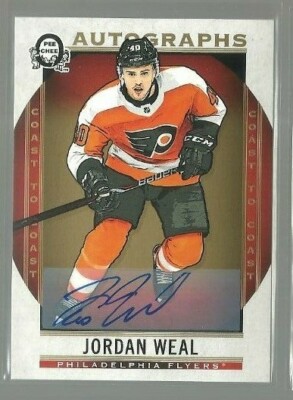 2018-19 OPC Coast to Coast Autographs Extended #AJW Jordan Weal (ref 75061) 