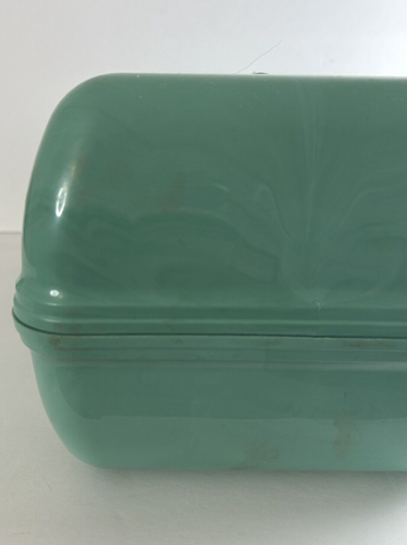 Vintage Caboodles Makeup Case Sea Foam Green Marble 5626 - Picture 20 of 21