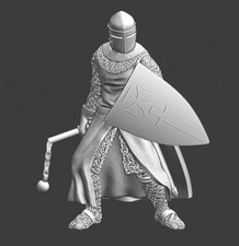 Northern Crusades Miniatures Medieval Livonian Knight 28mm 32mm 35mm 40mm 54mm