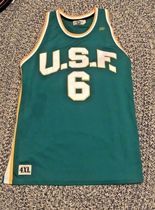 bill russell usf jersey