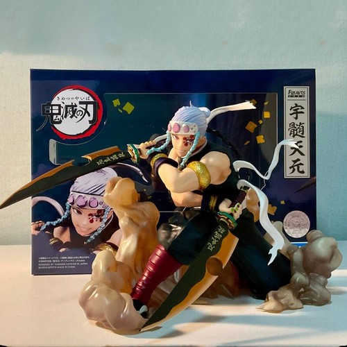 Anime Demon Slayer Corps Uzui Tengen Figure PVC Model Toys Collectible Gift 14cm - Picture 12 of 14