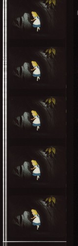 Alice in Wonderland 35mm Film Cell strip very Rare var_e - Foto 23 di 120