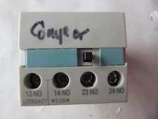 (3) Siemens 3RH1921-1MA20 Auxiliary Contact Blocks NEW!!! Free Shipping.