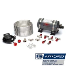 FEV ELECTRIC GAS FIA RACE CAR FIRE SUPPRESSION SYSTEM - 2.25KG 3M NOVEC 1230