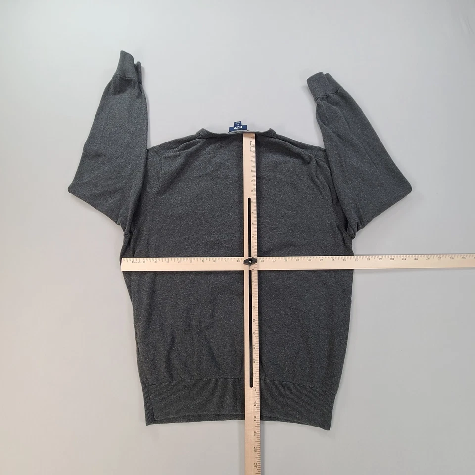 Cutter & Buck Sweater Mens Small Gray Pullover Casual Outdoors Golf - Image 3 of 4
