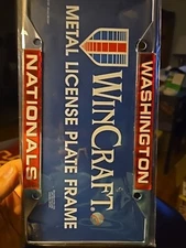 Washington Nationals- MLB Baseball Wincraft Metal License Plate Frame