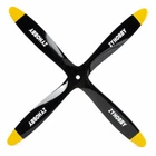 4 Blades Propeller 13/14/15*6/16*8/17/18*10inch Beech Wooden CW For RC Gas Plane