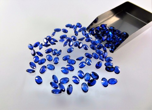 Blue Spinel Oval Cut Shape SIZE CHOICE Stones Loose Gemstones - Picture 4 of 9