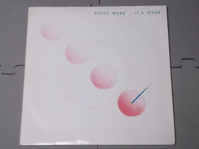 Steve Webb:   It's Over   7''   Near Mint Unplayed