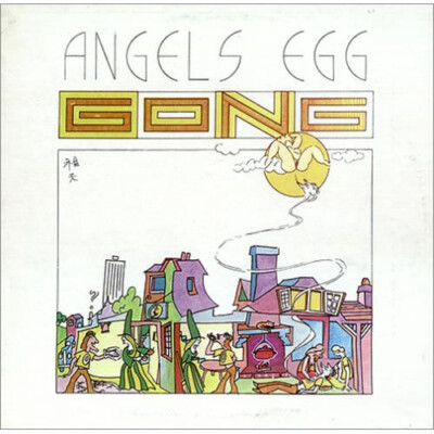 Gong - Angel's Egg Radio Gnome Invisi LP Album RE Non Vinyl Schal
