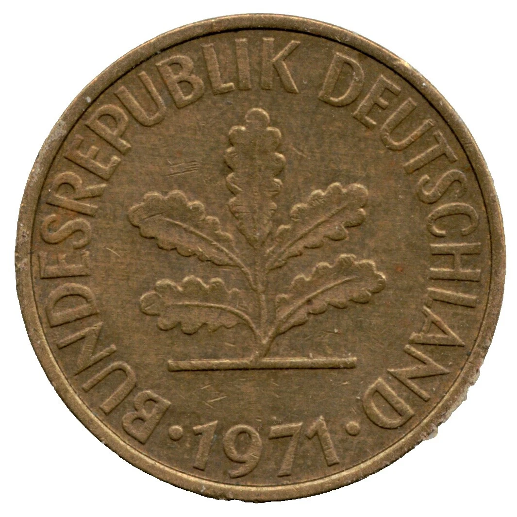 1971 German Coins