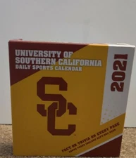 Brand New Sports USC Trojans 2021 Box Calendar (21998051393)