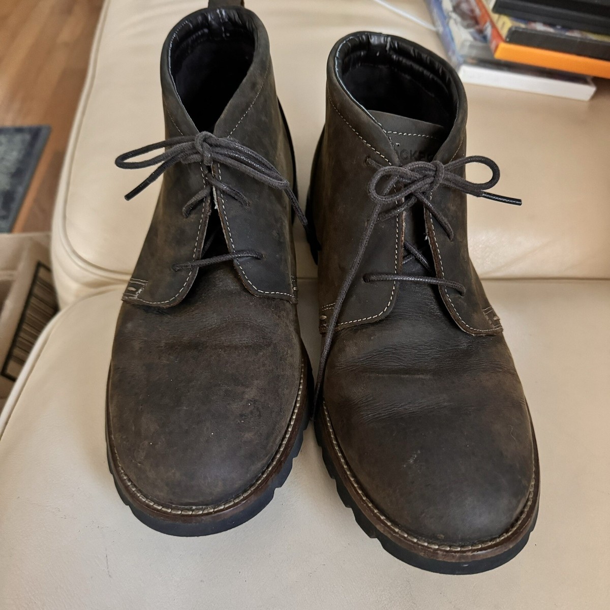 Rockport Suede Chukka Boots Rockport Lightweight Men's Size Shoes