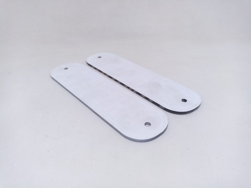 Yamaha RD125 B AS3 YAS3 Fuel Gas Tank Emblem Pair New - Picture 6 of 7