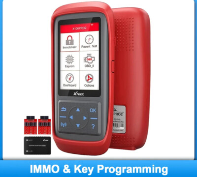 With Adapter Professional X100 Pro2 Key Programming Tool Automotive OBD Scanner