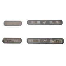 NEW OEM 2021-2025 Ford Bronco 4-Door Sill Step Plates Black Stainless Steel