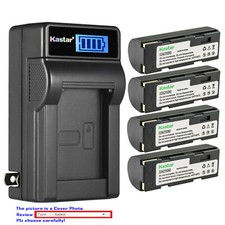 Kastar Battery LCD Wall Charger for NP-80  Fujifilm FinePix 2900Z FinePix 4800Z