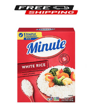 Minute Instant Light and Fluffy White Rice   72 oz