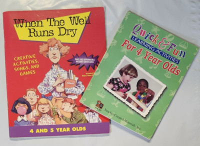 When the Well Runs Dry + Quick & Easy Learning Activities for 4 Year Olds VG