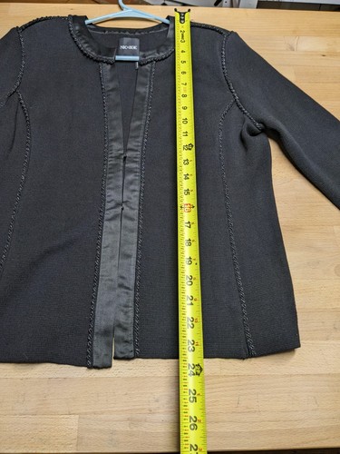 nic+zoe Elegant round neckline blazer size small (pre-owned) - Picture 10 of 15