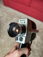 VINTAGE BAUER C2B SUPER MOVIE CAMERA WITH ORIGINAL CASE
