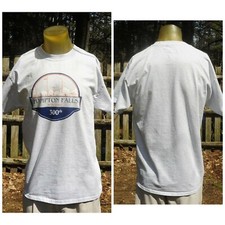 Hampton Falls NH 300th Anniversary Short Sleeve Gray Cotton T-Shirt Size LARGE