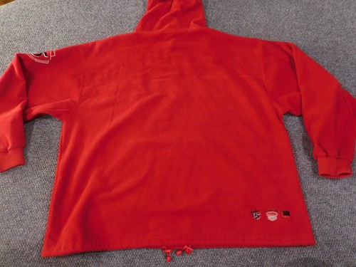 fubu hoodie xxl herren rot vintage 90s y2k retro bestickt hiphop new york - Bild 9 von 12