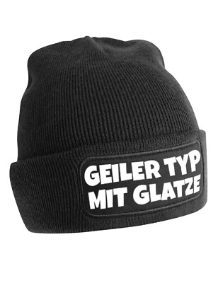 Mütze Beanie Geiler Typ Mit Glatze Strick Winterm? Produktbild-Vorschau 6
