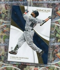 2017 Immaculate Collection #50 Carlos Santana /99