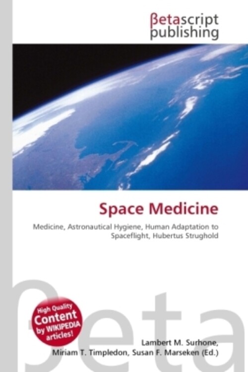 Lambert M. Surhone (u. A.) | Space Medicine | Taschenbuch | Englisch