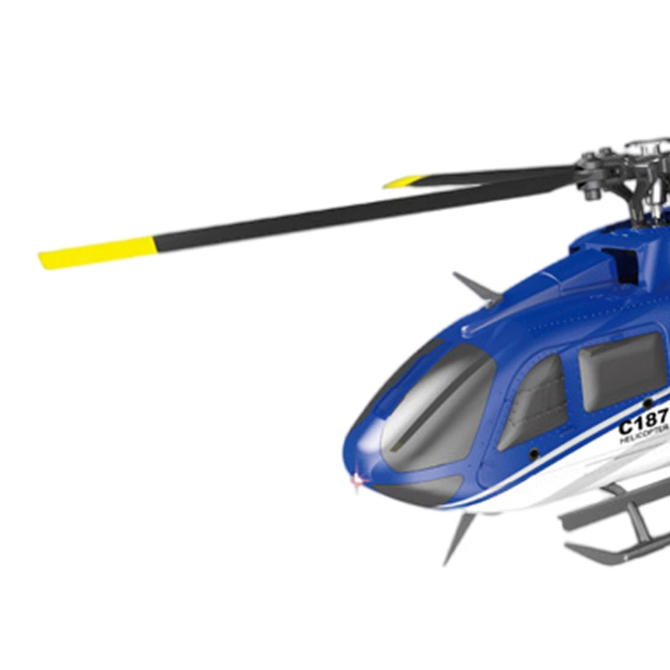 1:48 C187 2.4G 4CH 6-Axis Gyro RC Electric Flybarless Remote Stunt Helicopter - Image 4 of 4