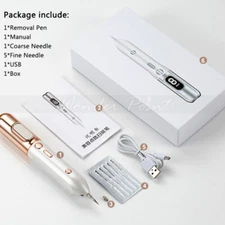 Laser Plasma Pen For Skin Tag Remover Freckle Black Dot Warts Mole Pimples Pen