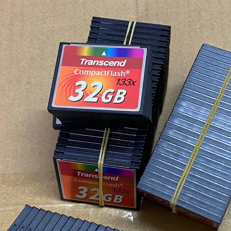 Transcend 1GB 2GB 4GB 8GB 16GB 32GB CompactFlash CF Card 133X CF Memory ...